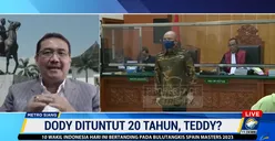 Dody Prawiranegara dan Linda Pudjiastuti Dituntut Berat, Pakar Prediksi Teddy Minahasa Dituntut Hukuman Mati?