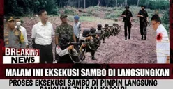 CEK FAKTA: Beginilah Kondisi Ferdy Sambo Usai Dieksekusi Regu Tembak? Darah Merah Membanjiri Bajunya