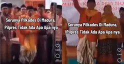 NGAKAK ONLINE! Viral Ajang Pilkades di Madura Bikin Warganet Terheran-heran, Pilpres Tak Ada Apa-apanya