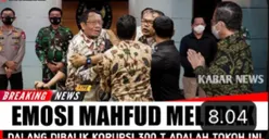 CEK FAKTA : Terungkap Dalang Transaksi Janggal Rp349 Kemenkeu Adalah Kaki Tangan Jokowi, Mahfud MD Ngamuk!