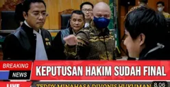Susul Ferdy Sambo, Teddy Minahasa Divonis Mati oleh Hakim, Benarkah? Cek Kebenarannya