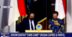 Jokowi Bantah ‘Cawe-cawe’ Politik, NasDem Teriakkan Keadilan: Usung Ganjar Boleh, Kami Usung Anies Tak Boleh?