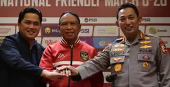 Tak Ada Lagi Toleransi, Erick Thohir Gandeng Kapolri Listyo Sigit Prabowo Berantas Mafia Sepak Bola Indonesia