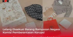 KPK Lelang Parfum Hermes hingga Topi Dior Hasil Rampasan Negara, Begini Cara Daftarnya