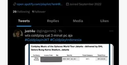 Hati-Hati! Viral di Twitter Penipuan Penjualan Tiket Coldplay, Korban Rugi hingga Rp4 Juta