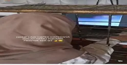 Viral Tukang Printer Nyeleneh, Kurung Komputer dan Perangkatnya bak Kerangkeng, Warganet:  Kreatif Ini
