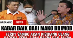 Ferdy Sambo Salah Vonis Diduga Hakim dan Jaksa Lalai Dalam Menangani Kasus Brigadir J, Benarkah? Cek Faktanya!