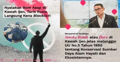 Tak Main-main! Sandiaga Uno Tegas BLACKLIST Turis Rusia yang Nyalakan Flare di Kawah Ijen: Jelas Melanggar UU