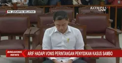 Sah! Lebih Ringan Dari Tuntutan JPU, Arif Rachman Arifin Divonis 10 Bulan Penjara Atas Kasus OOJ