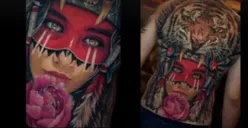 Ada Tato Wajah Syahnaz Sadiqah di Punggung, Rendy Kjaernett Sebut Balasan Kemarahan