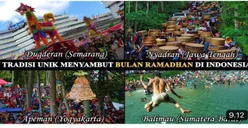 Menarik! 7 Tradisi Unik Sambut Bulan Suci Ramadan di Berbagai Daerah di Indonesia