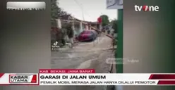 Kreatifitas Kebablas! Warga di Bekasi Buat Garasi di Jalan Umum, Polsek Serang Ambil Tindakan, Kini Akhirnya…