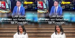 Istri Rafael Alun Trisambodo Diduga Tidak Punya NIK, Aiman Witjaksono: Gak Punya NIK, Kaya Banget?