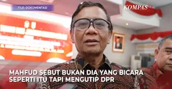 Klarifikasi soal Menyebut LGBT Kodrat Tuhan, Mahfud MD: Mana Saya Bilang Begitu? Yang Bilang DPR