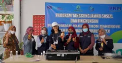 PNM Tanam 10.000 Pohon Mangrove di Petak 66 Indramayu dan Beri Pelatihan Kewirausahaan
