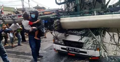 Kecelakaan Bekasi, Ayah Korban Saksikan Anaknya Tewas Tertabrak Truk Saat Jajan di Depan Sekolah