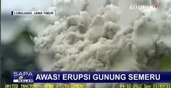 Waspada! Gunung Semeru Naik ke Level Tertinggi, Warga Mengevakuasi Diri di 11 Posko