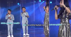 Farel Prayoga Duet dengan Anggun Lagu Heal The World, Banjir Pujian: dari istana Sekarang Nyanyi Sama Legend