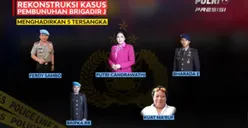 Fakta Rekonstruksi Pembunuhan Brigadir J, Putri Candrawathi Belum Ditahan hingga Adanya Perbedaan Pendapat