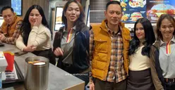 Kocaknya Bunda Corla saat Bertemu Annisa Pohan, Sebut Istri AHY Cantik Seperti Boneka Doraemon