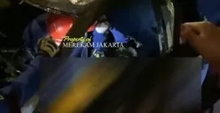 Camry Laka dan Terbakar di Jakarta Pusat, 2 Orang Meninggal Dunia