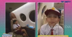 Keren! Farel Prayoga Berangkat Sekolah Menggunakan Jet Pribadi