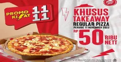 Promo 11.11 Pizza Hut, Cuma Rp50 Ribu Bisa Dapat Pizza Reguler, Jangan Sampai Terlewatkan!