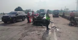 Kecelakaan Beruntun di Tol Pejagan-Pemalang Diduga Karena Asap Tebal Pembakaran Lahan