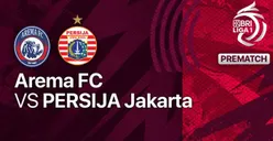Siaran Langsung BRI Liga 1 Arema FC vs Persija Jakarta Hari ini Kick Off Jam 20.30 WIB, Klik di Sini!