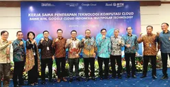 Genjot Inovasi Layanan, BTN Bermitra dengan Google Cloud Indonesia dan Multipolar Technology