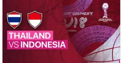 Siaran Langsung Mentari TV Hari Ini Timnas Putri Indonesia vs Thailand Piala AFF U-18 Kick Off 19.30 WIB 