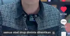 Kenapa Obat Sirup Diduga Sebabkan Gagal Ginjal dan Heboh di Indonesia? Ini Penjelasan dari dr. Richard  Lee