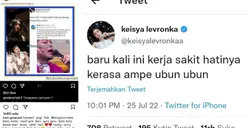 Ivan Gunawan Minta Maaf Setelah Penyanyi Keisya Levronka Membuat Cuitan Sakit Hati di Twitter