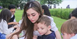 Celine Evangelista Rayakan Ulang Tahun Kedua Anaknya Sendirian, Warganet : Stefan William mana?
