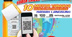 Tiga Bulan Lagi Kesempatan Bawa Pulang Motor Yamaha di Gebyar Hadiah Sobek Label Yamalube
