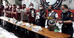 Polda Metro Jaya dan Bea Cukai Amankan 39 Tersangka Penyalahgunaan Narkoba Jaringan Internasional
