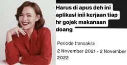 Bisa Kebeli Rumah! Amanda Manopo Pamerkan Total Transaksi Jajan Makanan Online