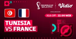 Link Live Streaming Piala Dunia 2022 Qatar, Tunisia vs Prancis Malam Ini Pukul 22.00 WIB, Klik di Sini