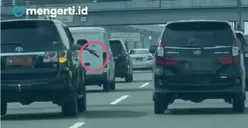 Viral ! Terjadi Penodongan Pistol yang Dilakukan oleh Mobil Dinas di Jalan Tol Jagorawi, Ini Pelakunya