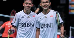 Lewat Permainan Sengit, Fajar/Rian Libas Wakil Korea dengan Dua Gim Langsung di Denmark Open 2022