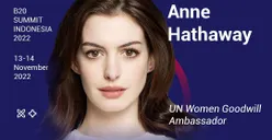 Anne Hathaway Bintang Hollywood, Pemain The Princess Diaries Akan Meriahkan B20 Summit 2022 Bali