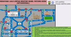 Ada Demo 11 April BEM SI, Polisi Siapkan Pengalihan Arus Lalu Lintas di Istana Negara dan DPR, Ini Titiknya