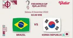 Brasil vs Korea Selatan Piala Dunia Qatar 2022, Benarkah Ini Menjadi Penampilan Pertama Bagi Korea Selatan?