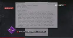 Isi Lengkap Surat Terbuka Orang Tua Richard Eliezer Untuk Presiden hingga Menko Polhukam : Kami Putus Asa