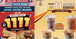 Promo 11-11 Pizza Hut hingga Kopi Kenangan, Cek Katalog Promo Ini untuk Tahu Info Terupdate
