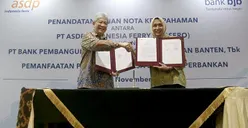 bank bjb Teken Kerjasama Pemanfaatan Produk Perbankan dengan PT ASDP Indonesia Ferry