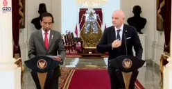 Presiden FIFA Kunjungi Indonesia, Inilah Hasil dari Pertemuannya dengan Presiden Joko Widodo