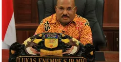 Buntut Kasus Korupsi, AHY Copot Lukas Enembe dari Ketua DPD Partai Demokrat