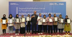 PNM Menggelar Pelatihan Kepada Wanita Ultra Mikro Hingga Dapat NIB Di Garut