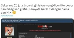 Hati-Hati!  Mengakses Situs Dewasa Akan Ketahuan Lho, Buntut 26 Juta Data Pelanggan IndiHome Diduga Bocor!